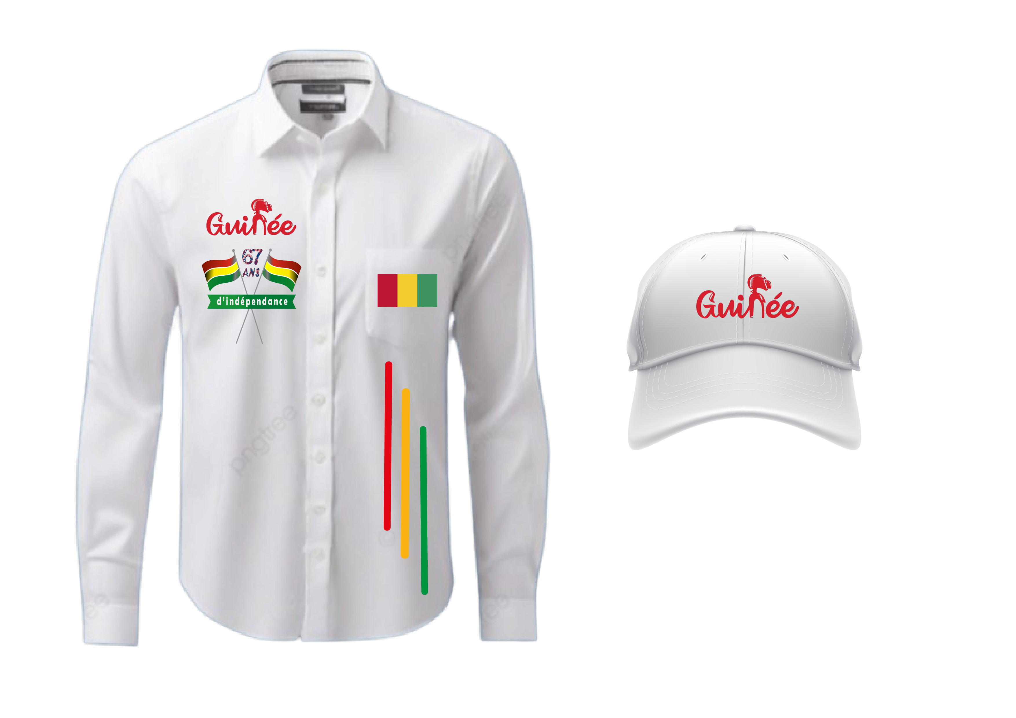 Chemise d'indépendance + Casquette