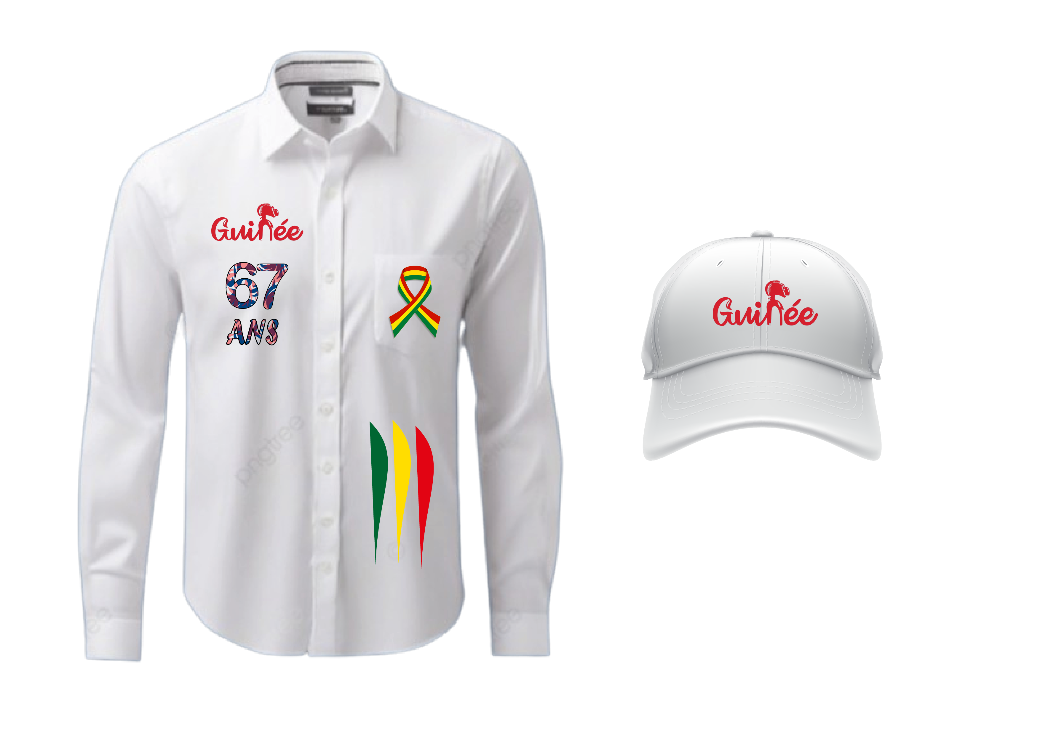 Chemise d'indépendance + Casquette