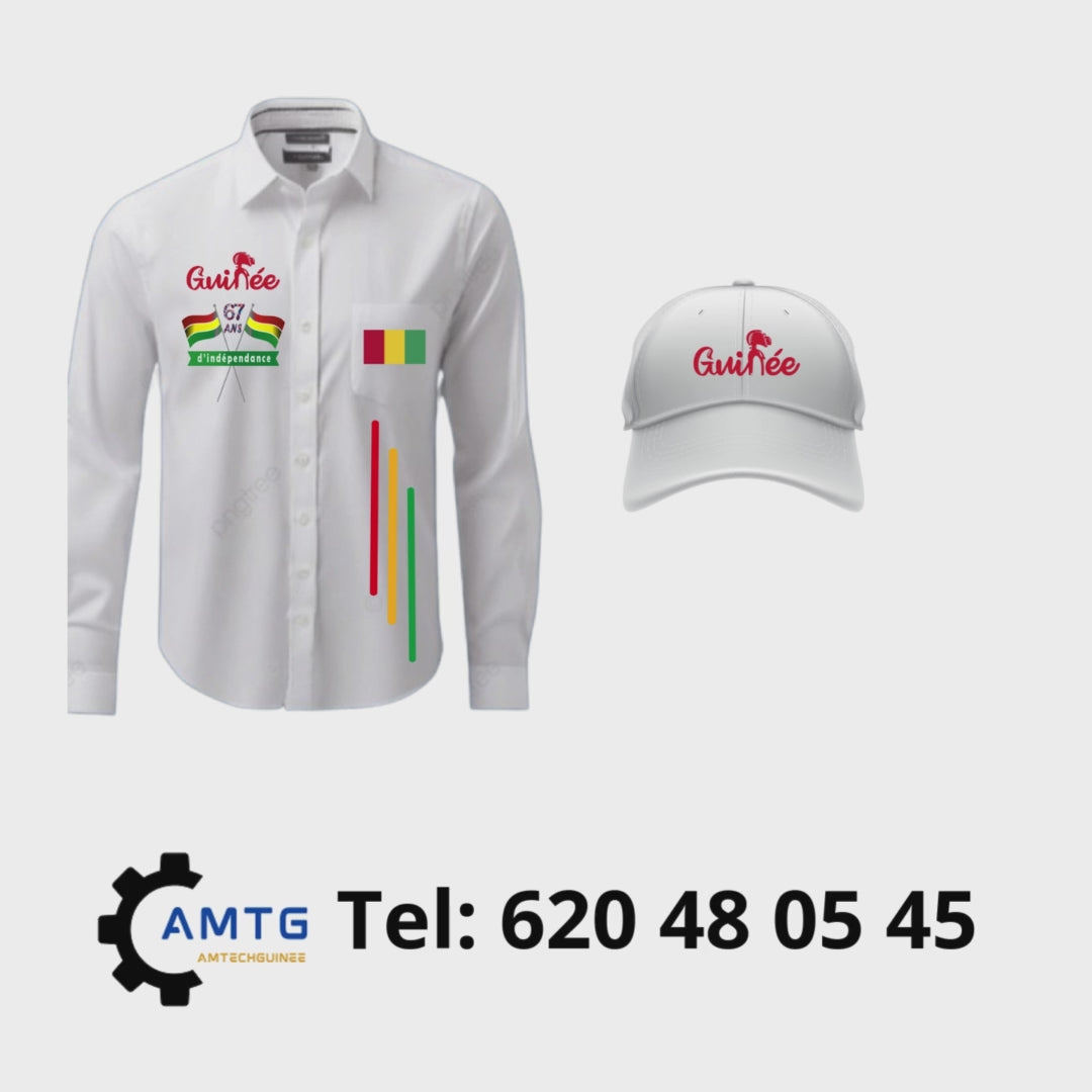 Chemise d'indépendance + Casquette